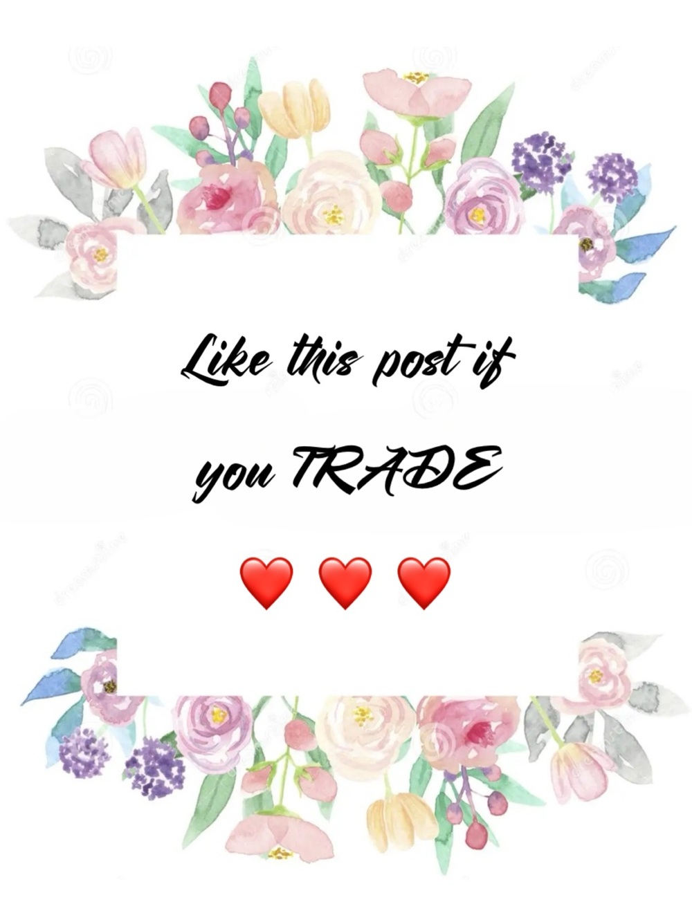 Like this post if you trade.